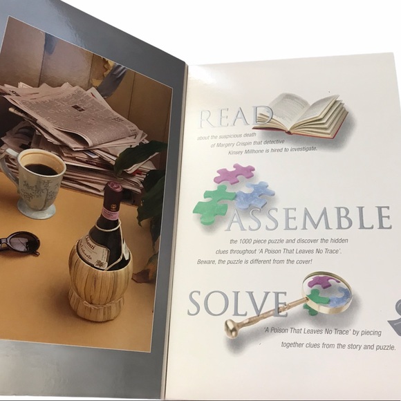 New Sue Grafton Jigsaw Puzzle 1000 piece - Picture 3 of 4